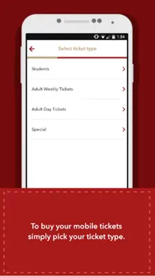 NX Bus mTicket android App screenshot 2