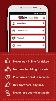 NX Bus mTicket android App screenshot 3